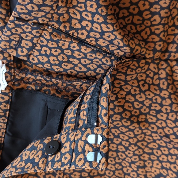 Kate Spade Flora Leopard Jacquard Pant - Picture 2 of 12